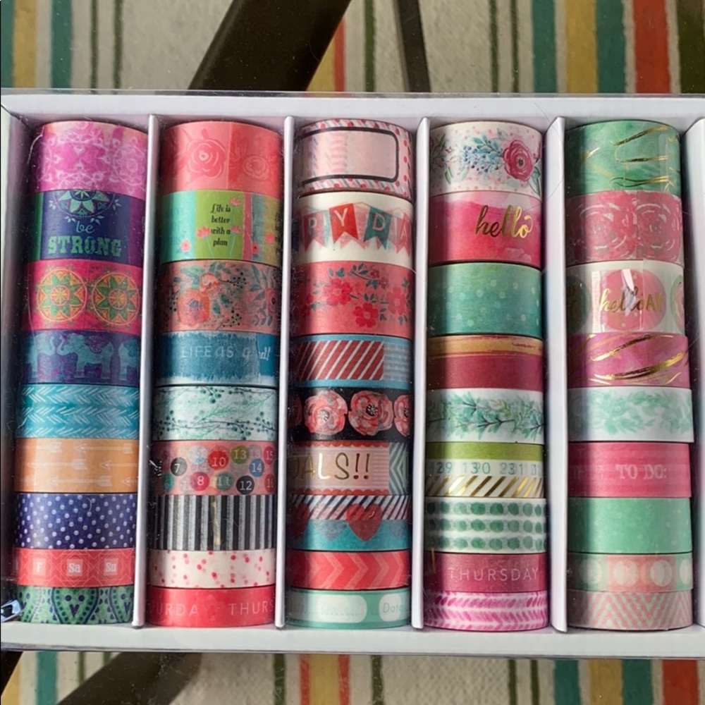 Michael’s Washi tape - 45 count 5 yd / 4.5 m